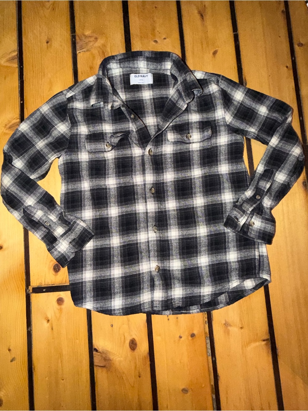 Flannel button up